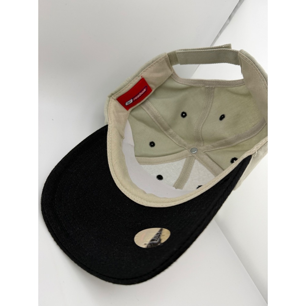 Reebok‎ Super Bowl XXXVIII 2004 Houston NFL Hat Two Tone Khaki Black Adjustable - Picture 3 of 4